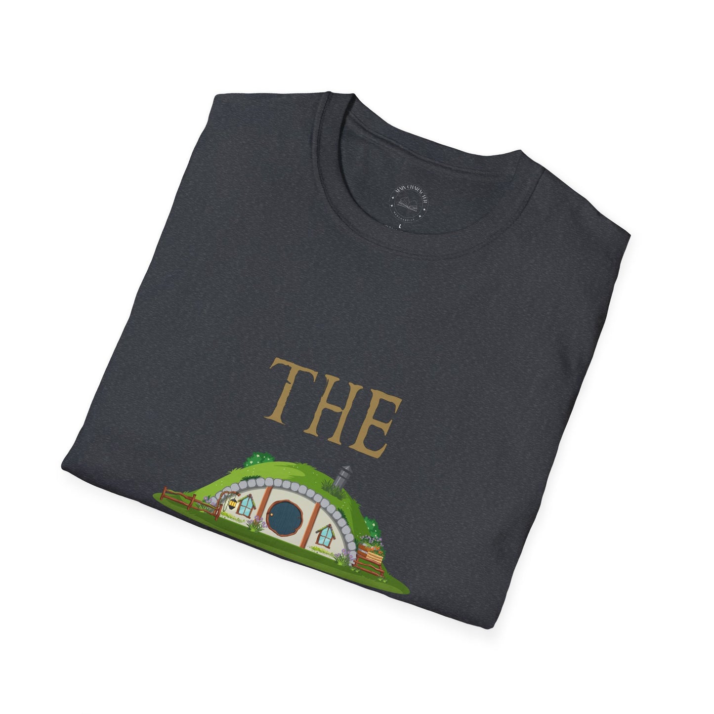 Hobbit-Inspired Unisex Softstyle T-Shirt, Literary Gift, Fictional Character Apparel, Novelty Tee, Casual Wear, Book Lover Shirt
