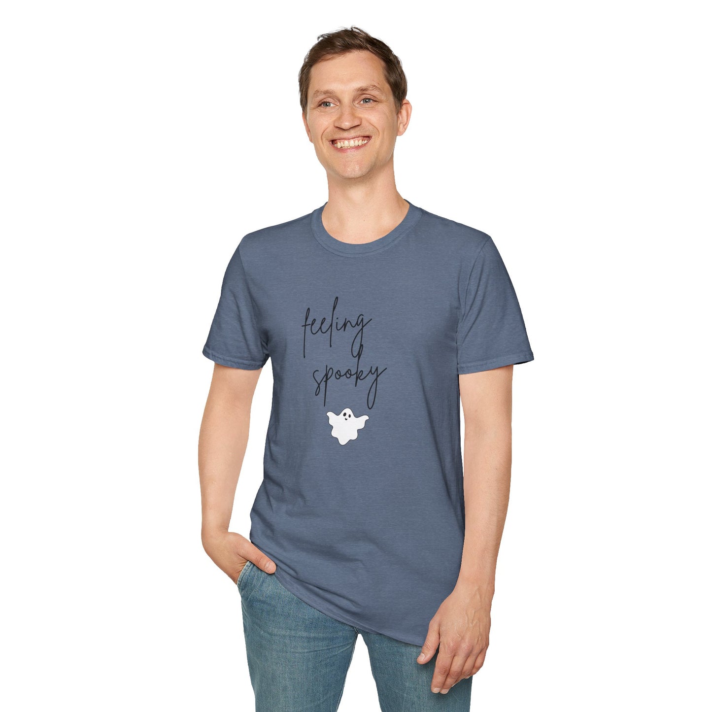 Feeling Spooky Unisex T-Shirt - Perfect for Halloween, Fall Fashion, Casual Wear, Cozy Outfits, Gift for Haunted Lovers