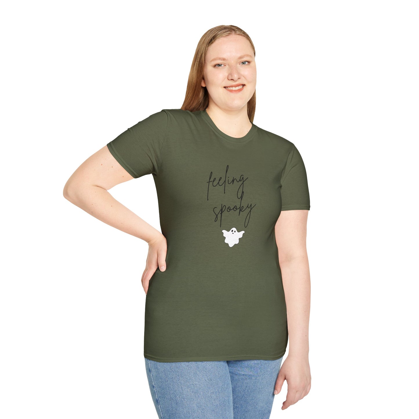 Feeling Spooky Unisex T-Shirt - Perfect for Halloween, Fall Fashion, Casual Wear, Cozy Outfits, Gift for Haunted Lovers