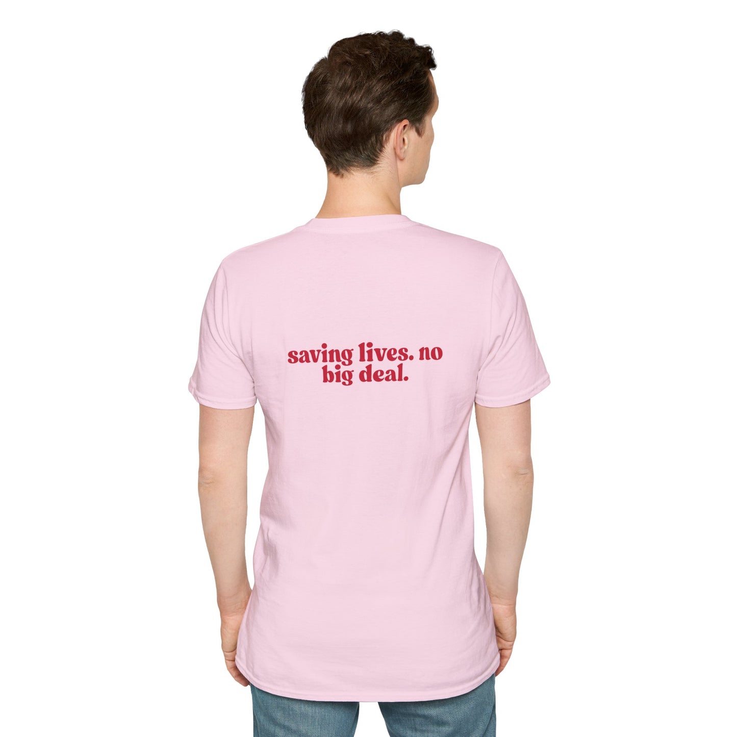 CNA Saving Lives Unisex T-Shirt, CNA Gift, Inspirational Tee, Gift for Healthcare Workers, Everyday Wear, Motivational Apparel