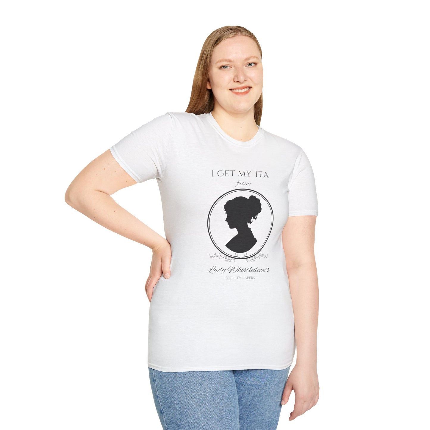 Bridgerton Inspired T-Shirt, Lady Whistledown, Tea Enthusiasts, Cute Casual Tee