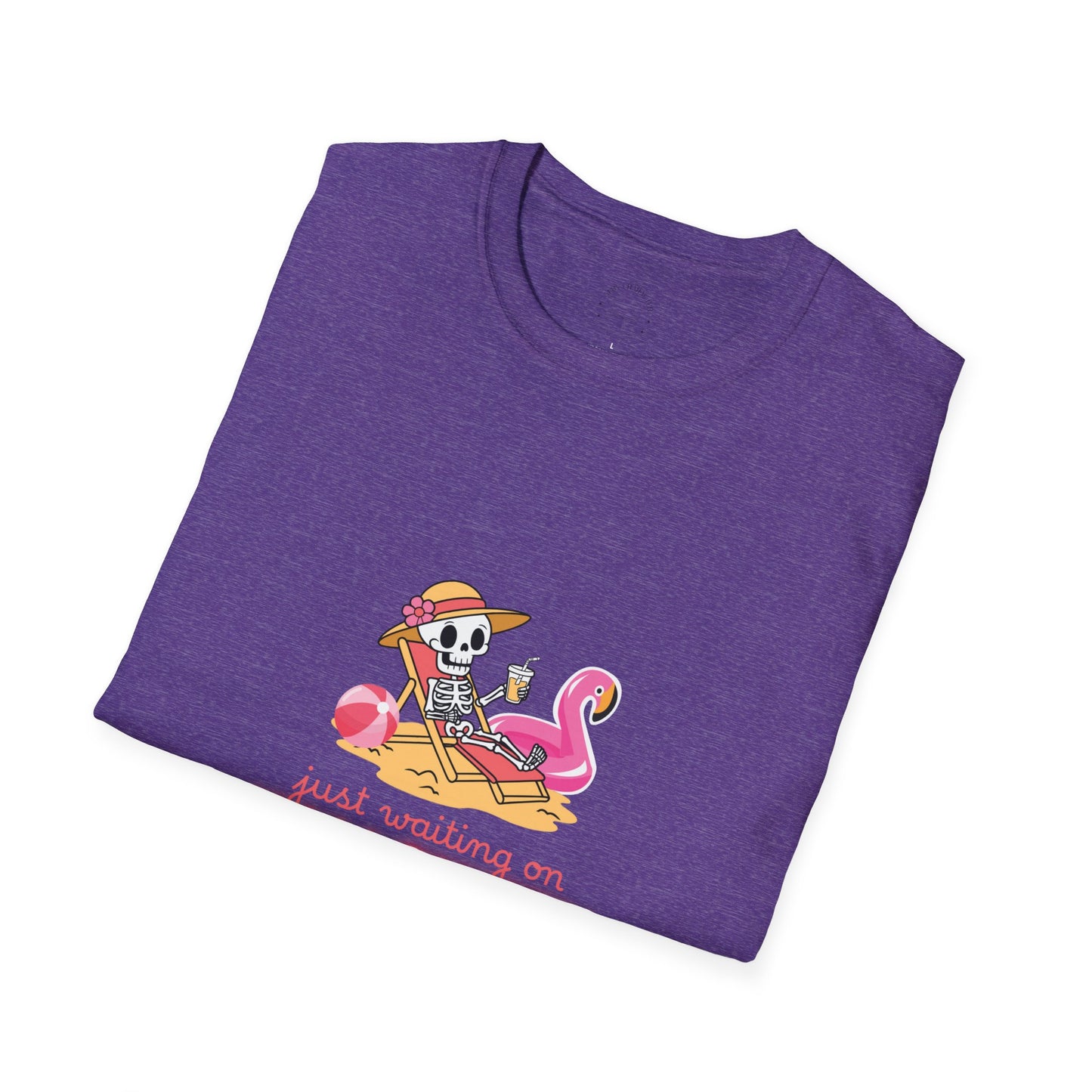 Summerween Skeleton T-Shirt, Fun Halloween Tee, Spooky Vibes Apparel