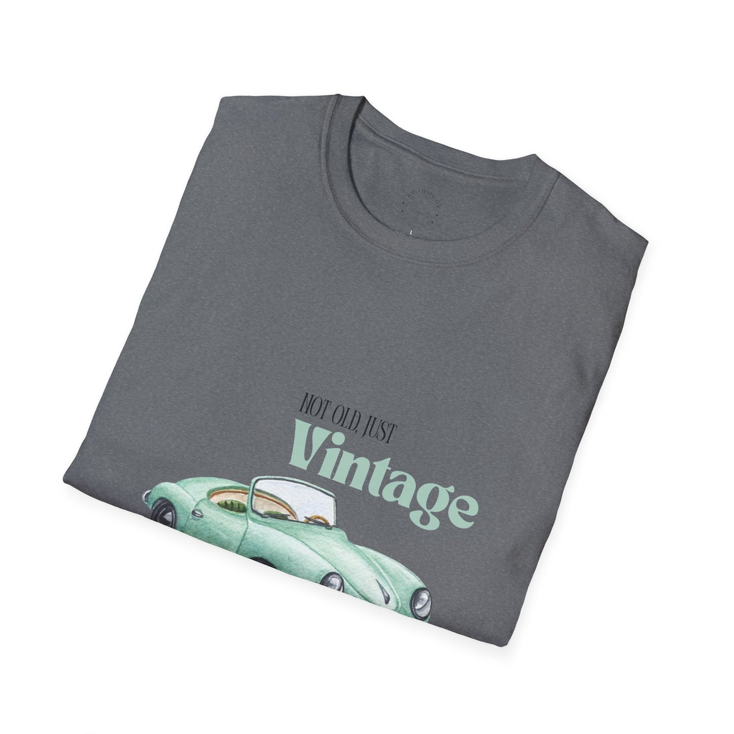Vintage Car T-Shirt, Retro Style Tee, Gift for Car Lovers, Unisex Fashion Top, Casual Wear, Nostalgic Apparel