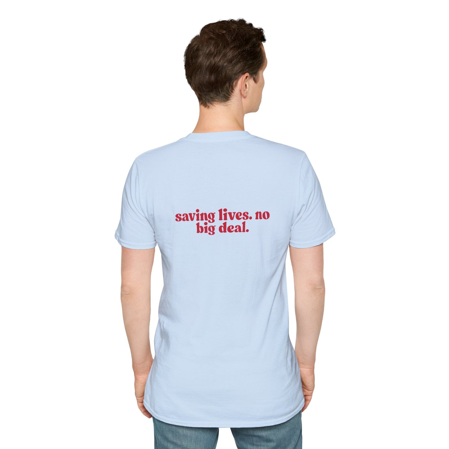 CNA Saving Lives Unisex T-Shirt, CNA Gift, Inspirational Tee, Gift for Healthcare Workers, Everyday Wear, Motivational Apparel