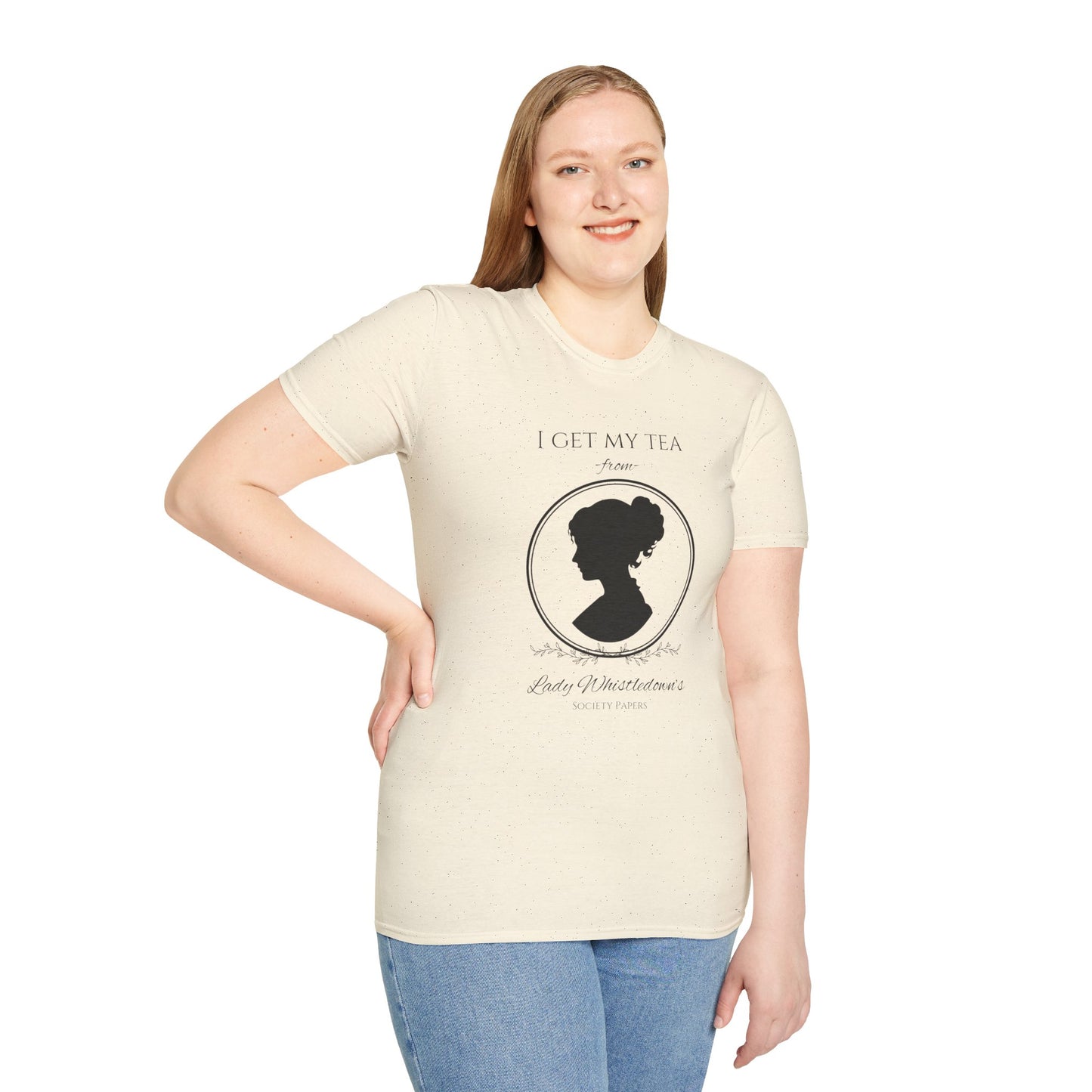Bridgerton Inspired T-Shirt, Lady Whistledown, Tea Enthusiasts, Cute Casual Tee