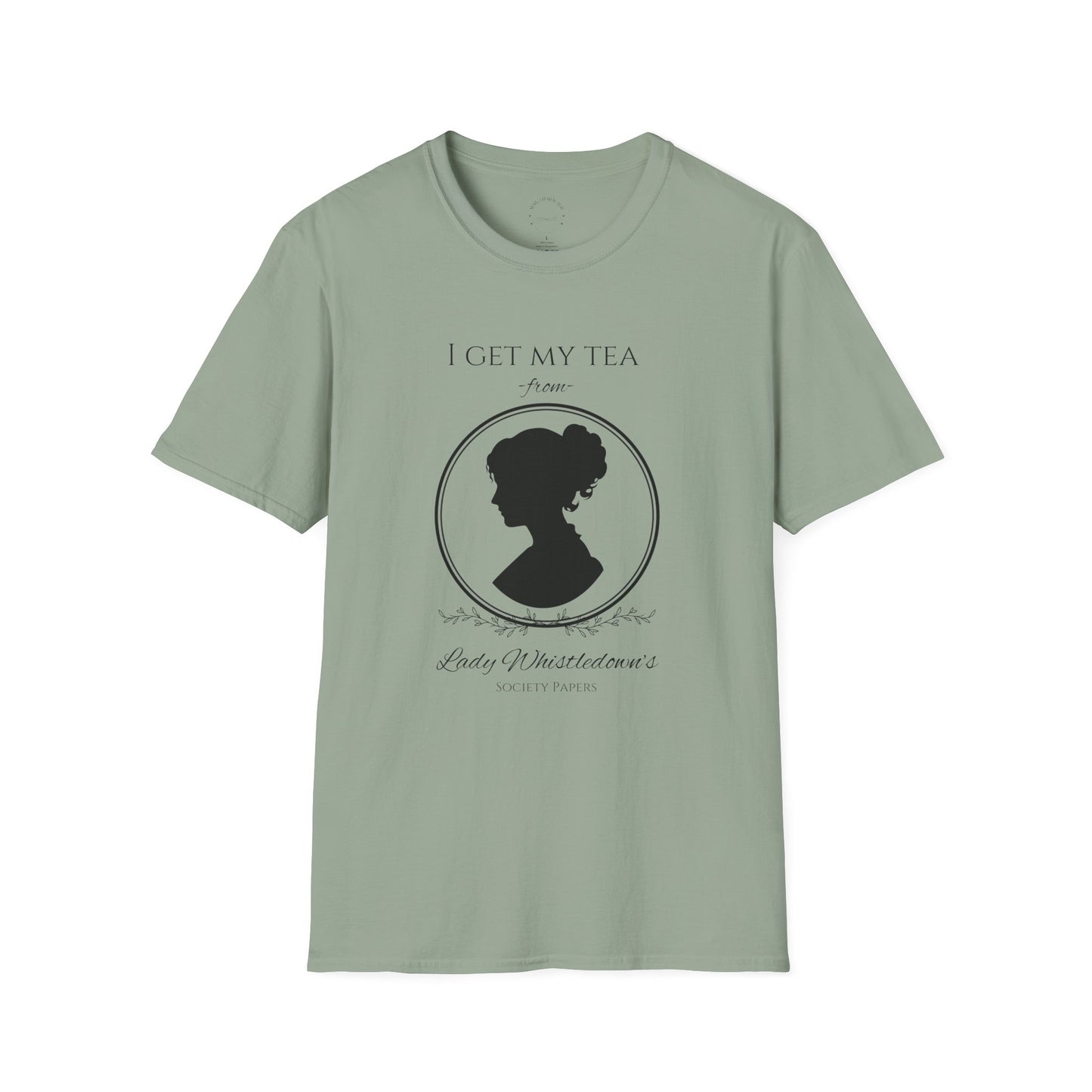 Bridgerton Inspired T-Shirt, Lady Whistledown, Tea Enthusiasts, Cute Casual Tee