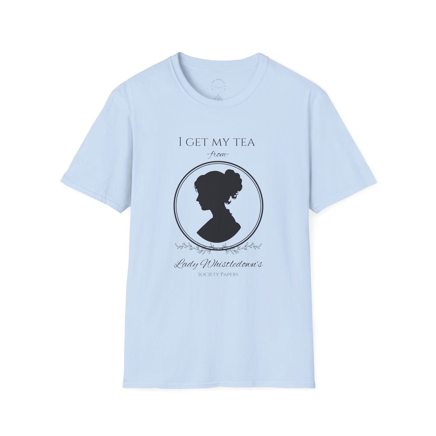 Bridgerton Inspired T-Shirt, Lady Whistledown, Tea Enthusiasts, Cute Casual Tee
