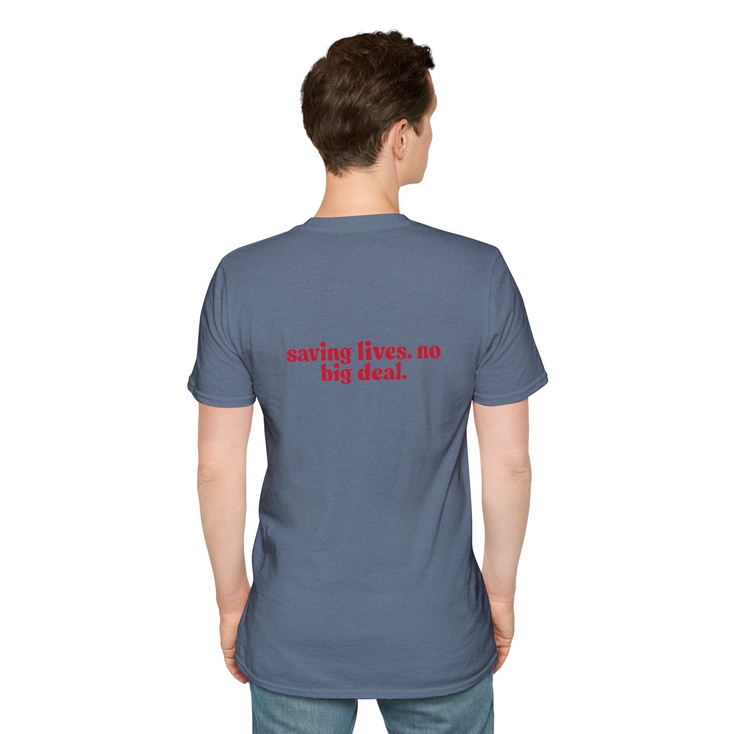 CNA Saving Lives Unisex T-Shirt, CNA Gift, Inspirational Tee, Gift for Healthcare Workers, Everyday Wear, Motivational Apparel