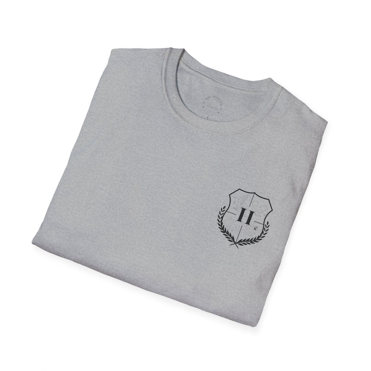 Hogwarts Unisex T-Shirt, Softstyle Tee for Casual Wear, Unique Graphic T-Shirt, Hogwarts Houses