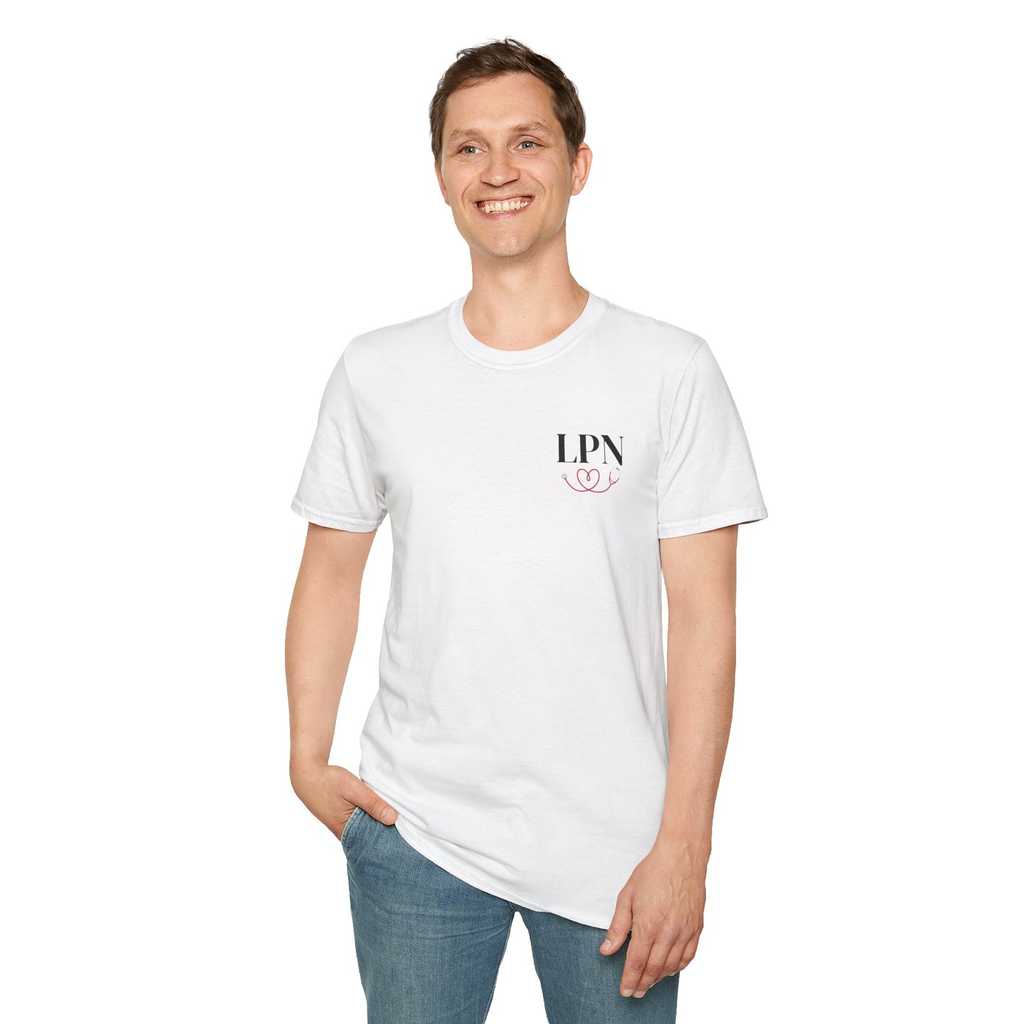 LPN Saving Lives Unisex T-Shirt, LPN Gift, Inspirational Tee, Gift for Healthcare Workers, Everyday Wear, Motivational Apparel
