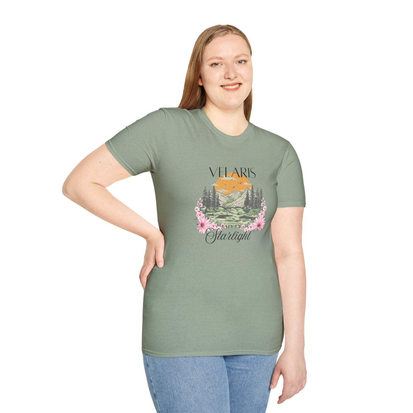 Velaris Inspired T-Shirt, Perfect for Everyday Wear, Gifts, ACOTAR Fans, Sarah J Maas Author Tee, Prythian, Casual Outfits