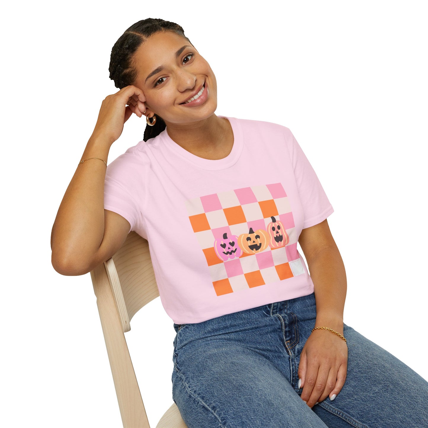 Spooky Sweet Jack-O’-Lanterns T-Shirt, Fall Apparel, Seasonal Graphic Tee, Unisex Autumn Shirt, Halloween Party Outfit
