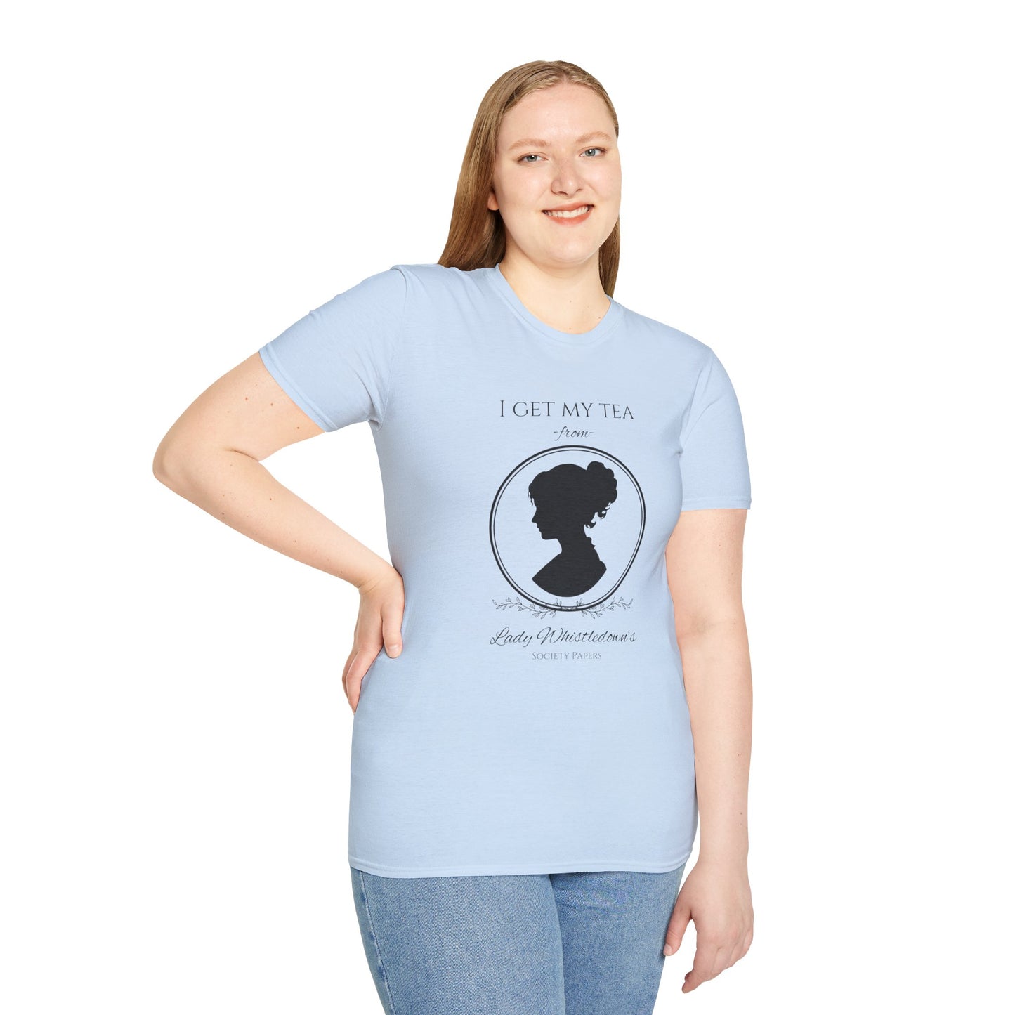 Bridgerton Inspired T-Shirt, Lady Whistledown, Tea Enthusiasts, Cute Casual Tee