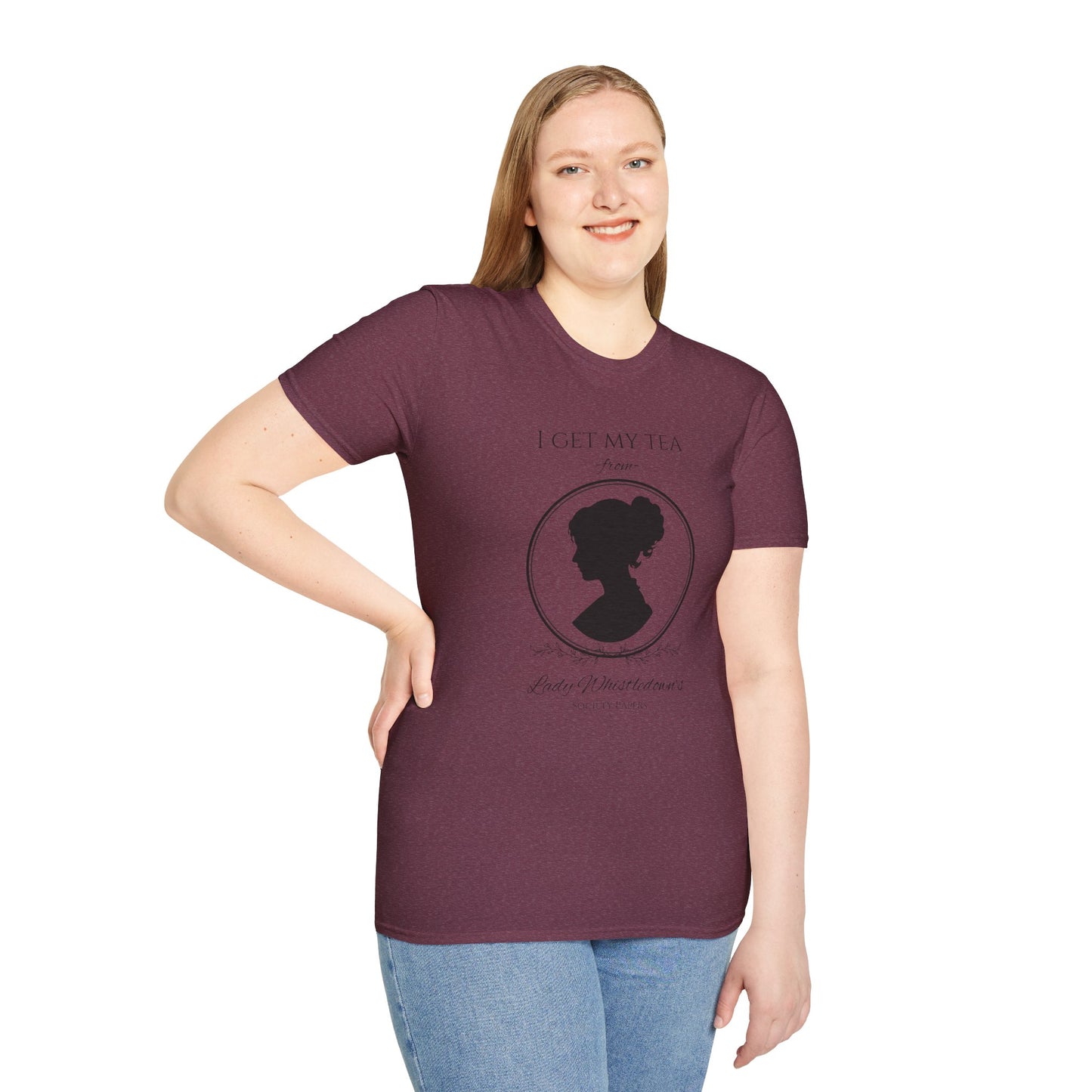 Bridgerton Inspired T-Shirt, Lady Whistledown, Tea Enthusiasts, Cute Casual Tee