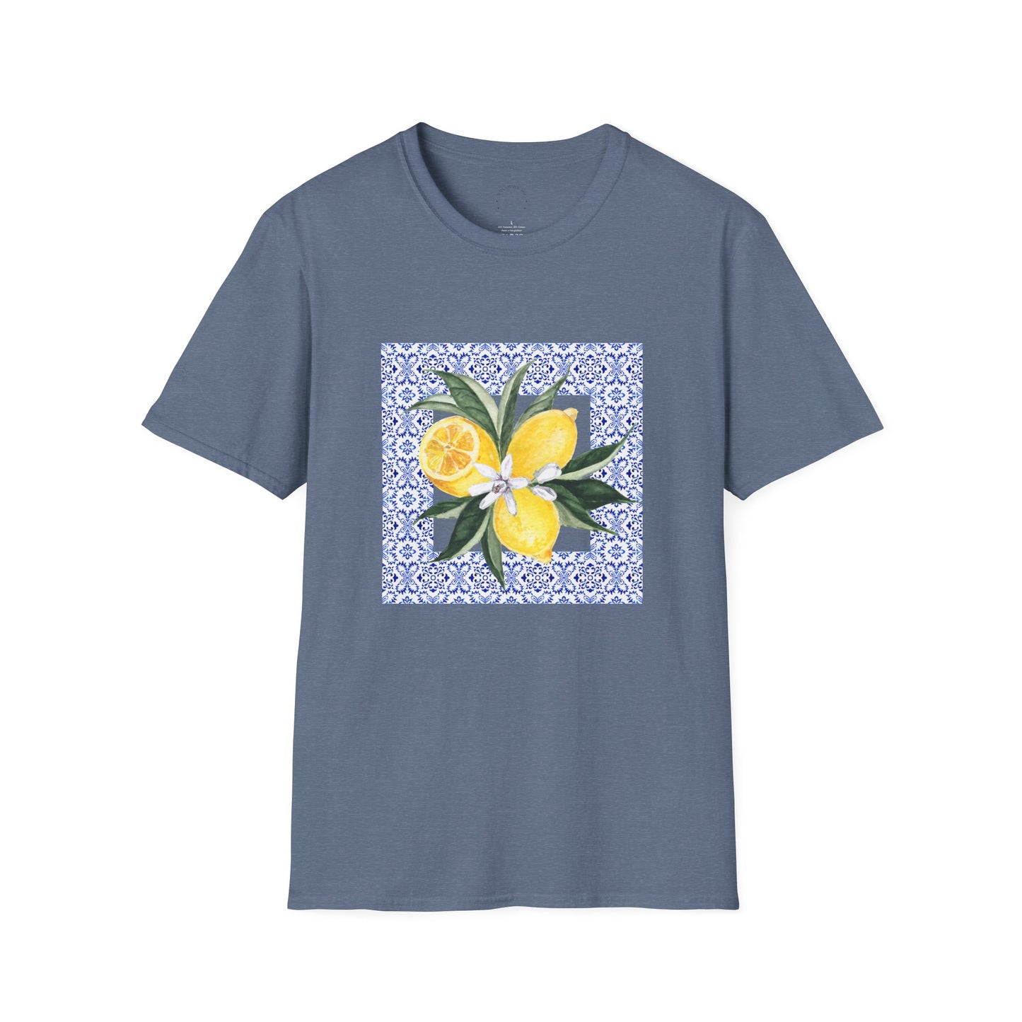 Amalfi Lemon Mosaic Tee | Summer Vibes | Perfect Gift for Friends, Casual Wear