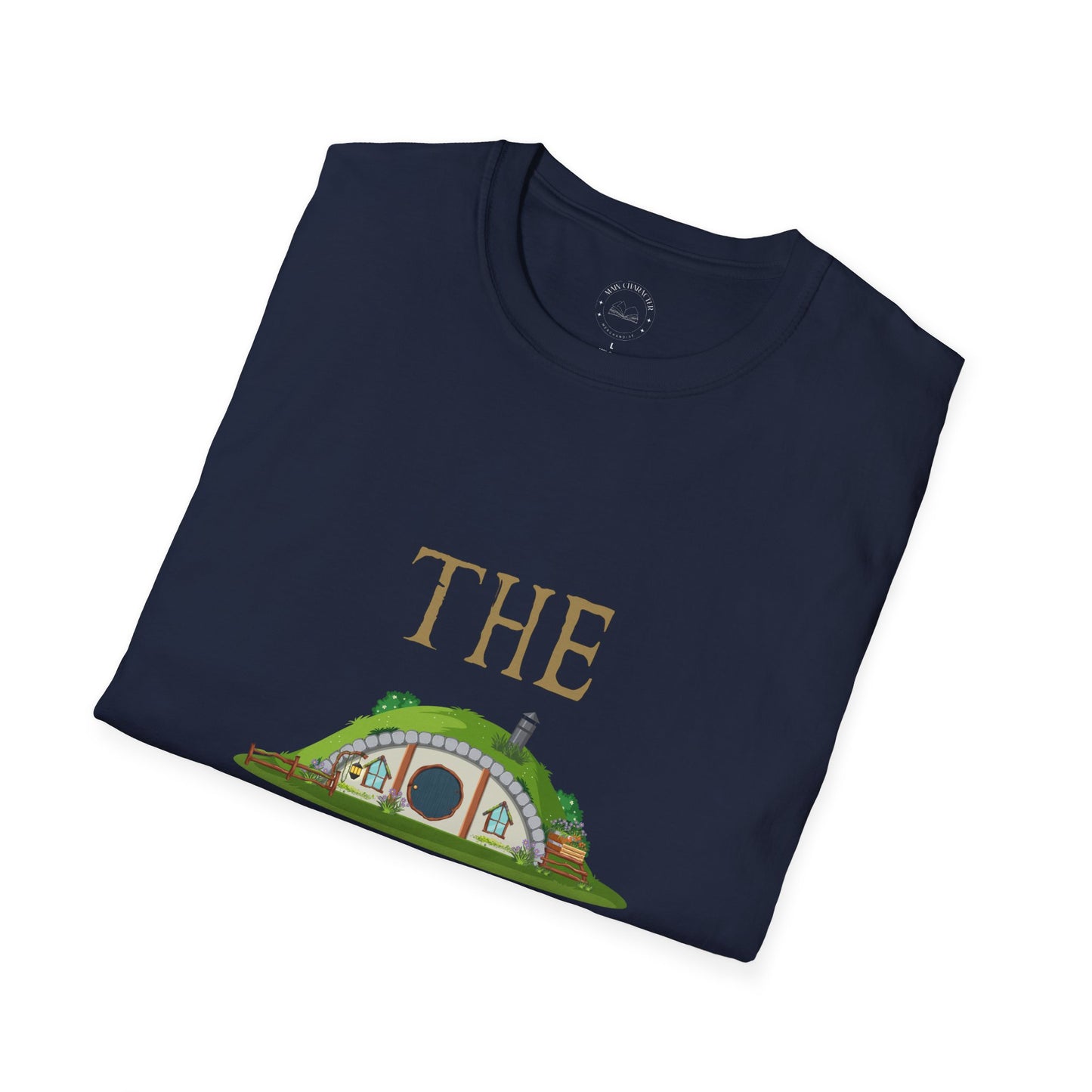Hobbit-Inspired Unisex Softstyle T-Shirt, Literary Gift, Fictional Character Apparel, Novelty Tee, Casual Wear, Book Lover Shirt