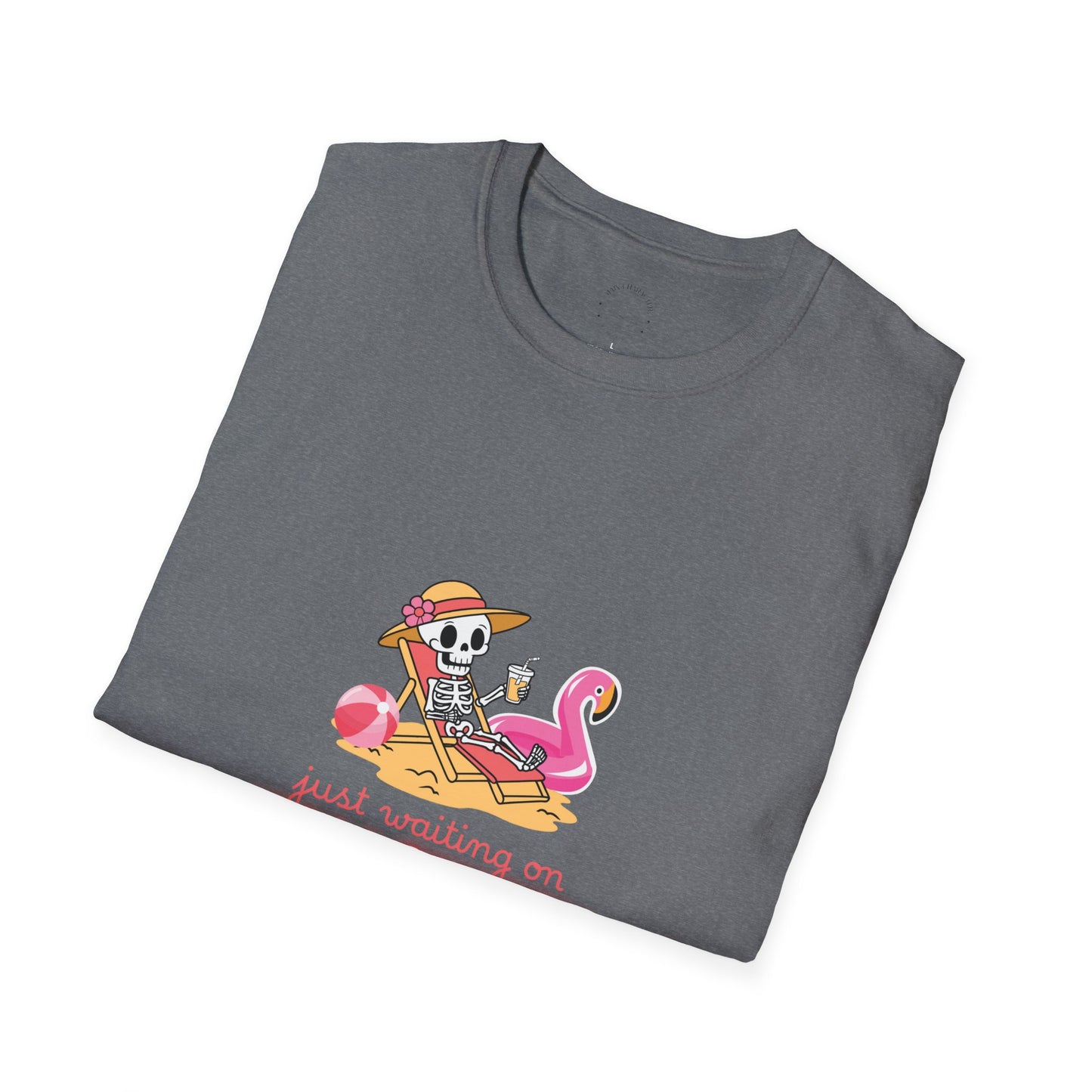 Summerween Skeleton T-Shirt, Fun Halloween Tee, Spooky Vibes Apparel
