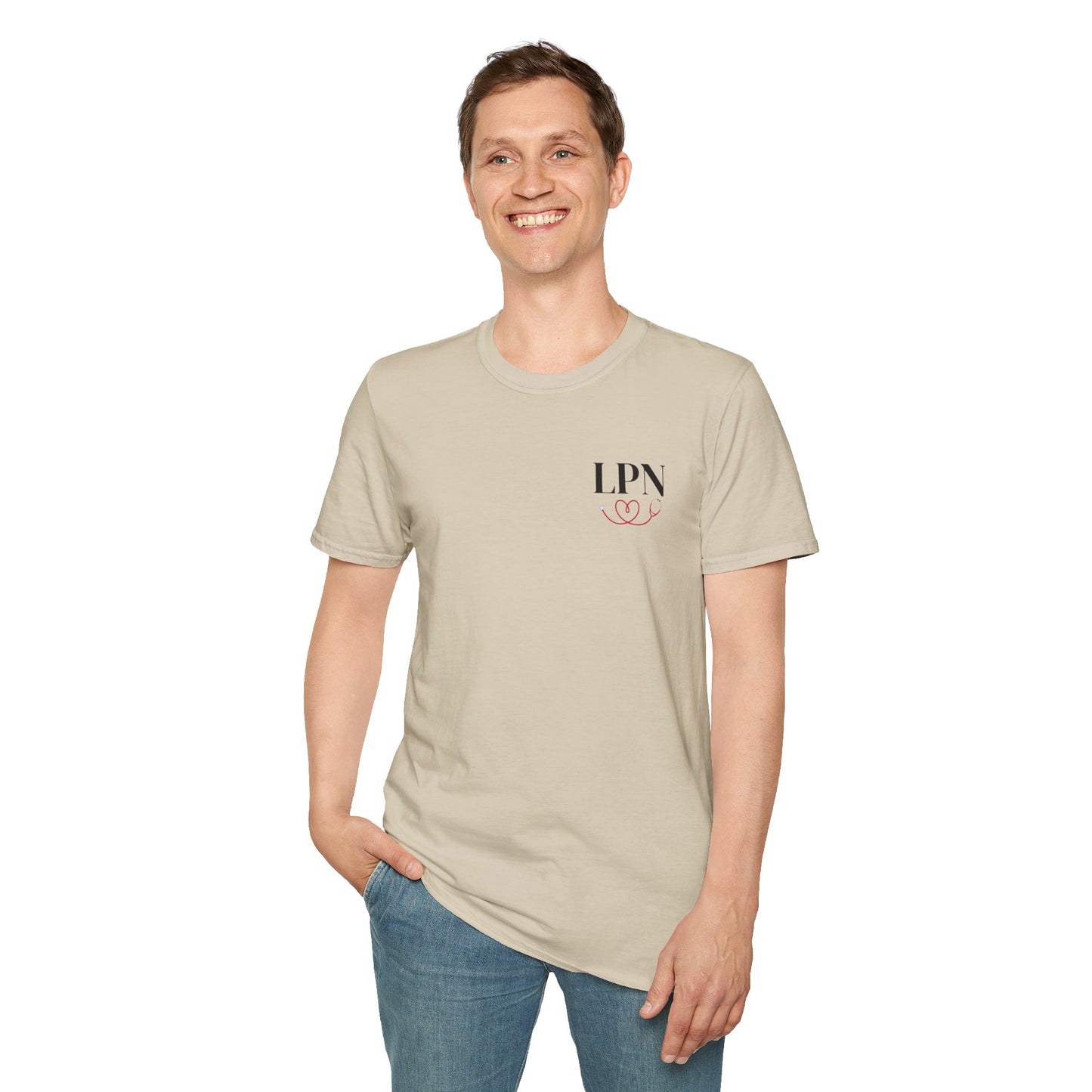 LPN Saving Lives Unisex T-Shirt, LPN Gift, Inspirational Tee, Gift for Healthcare Workers, Everyday Wear, Motivational Apparel