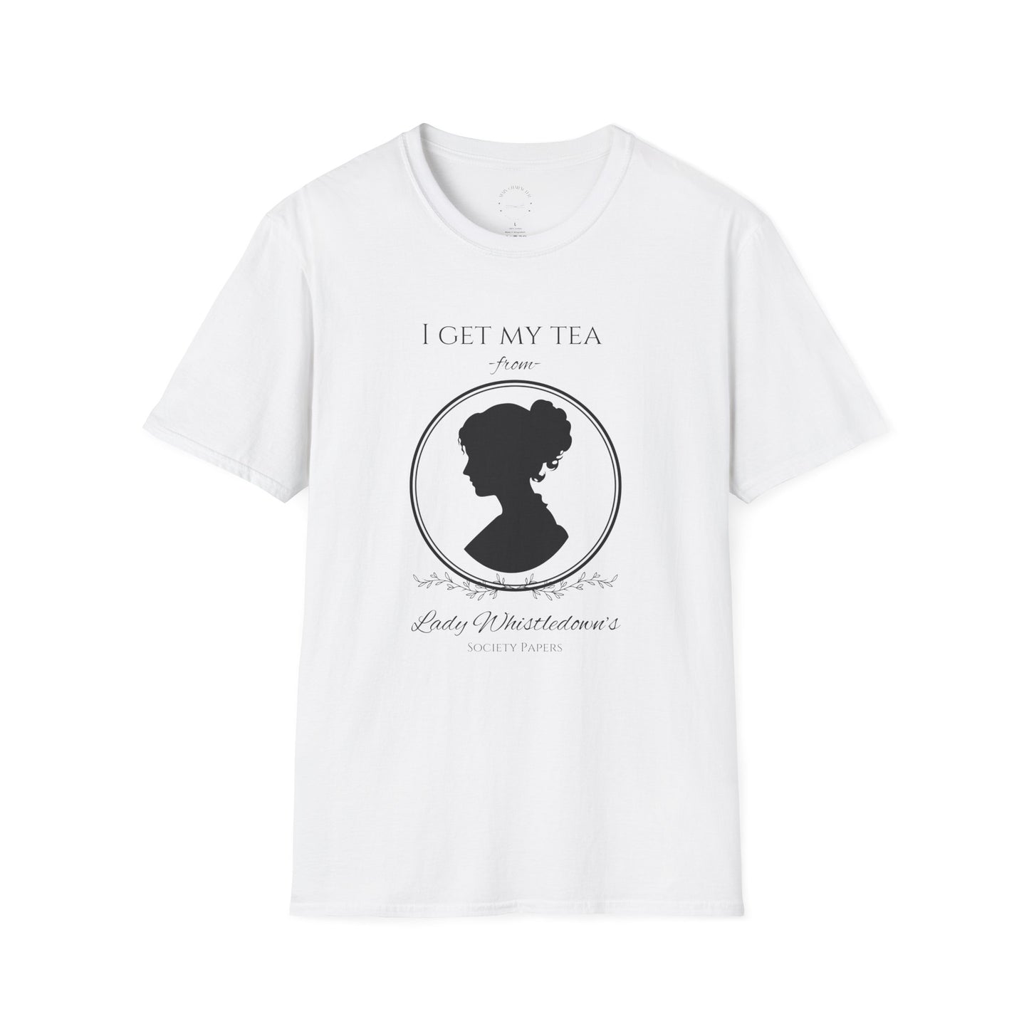 Bridgerton Inspired T-Shirt, Lady Whistledown, Tea Enthusiasts, Cute Casual Tee