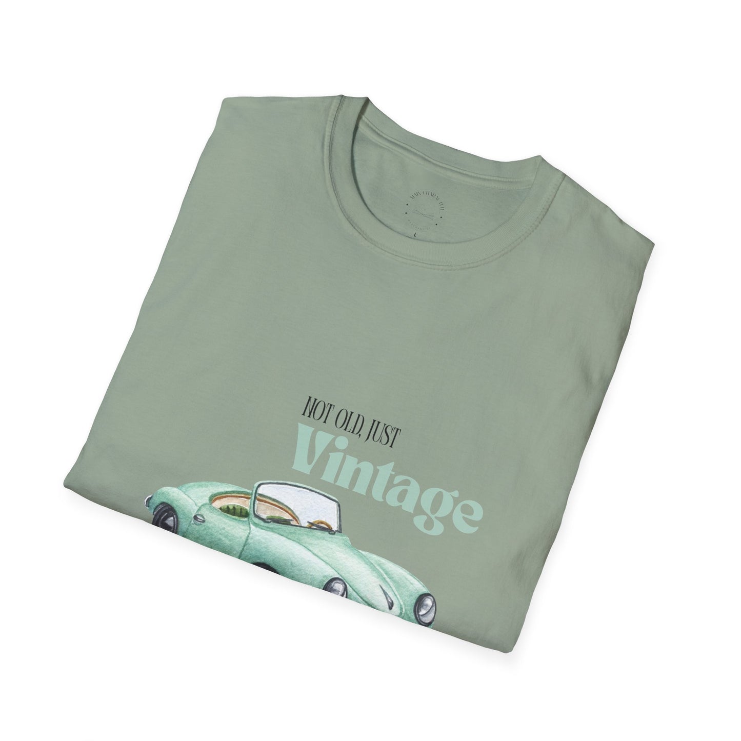 Vintage Car T-Shirt, Retro Style Tee, Gift for Car Lovers, Unisex Fashion Top, Casual Wear, Nostalgic Apparel