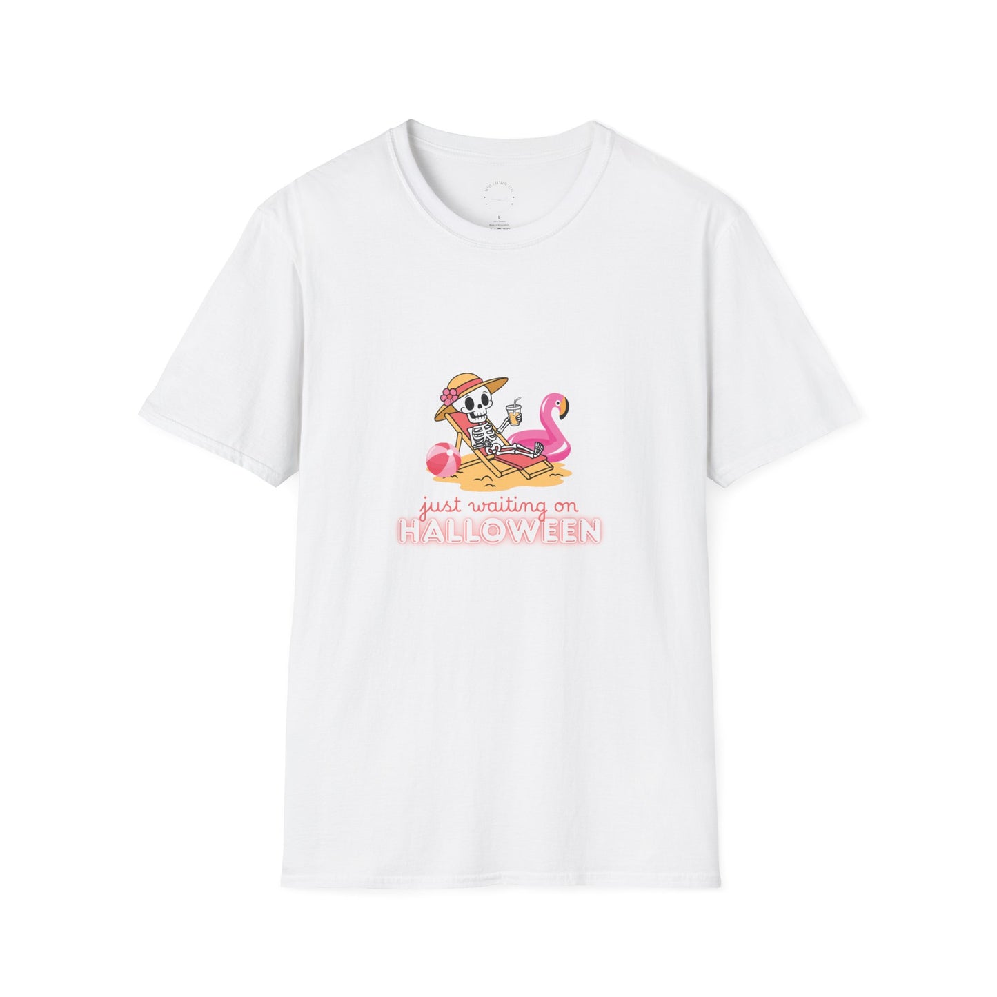 Summerween Skeleton T-Shirt, Fun Halloween Tee, Spooky Vibes Apparel