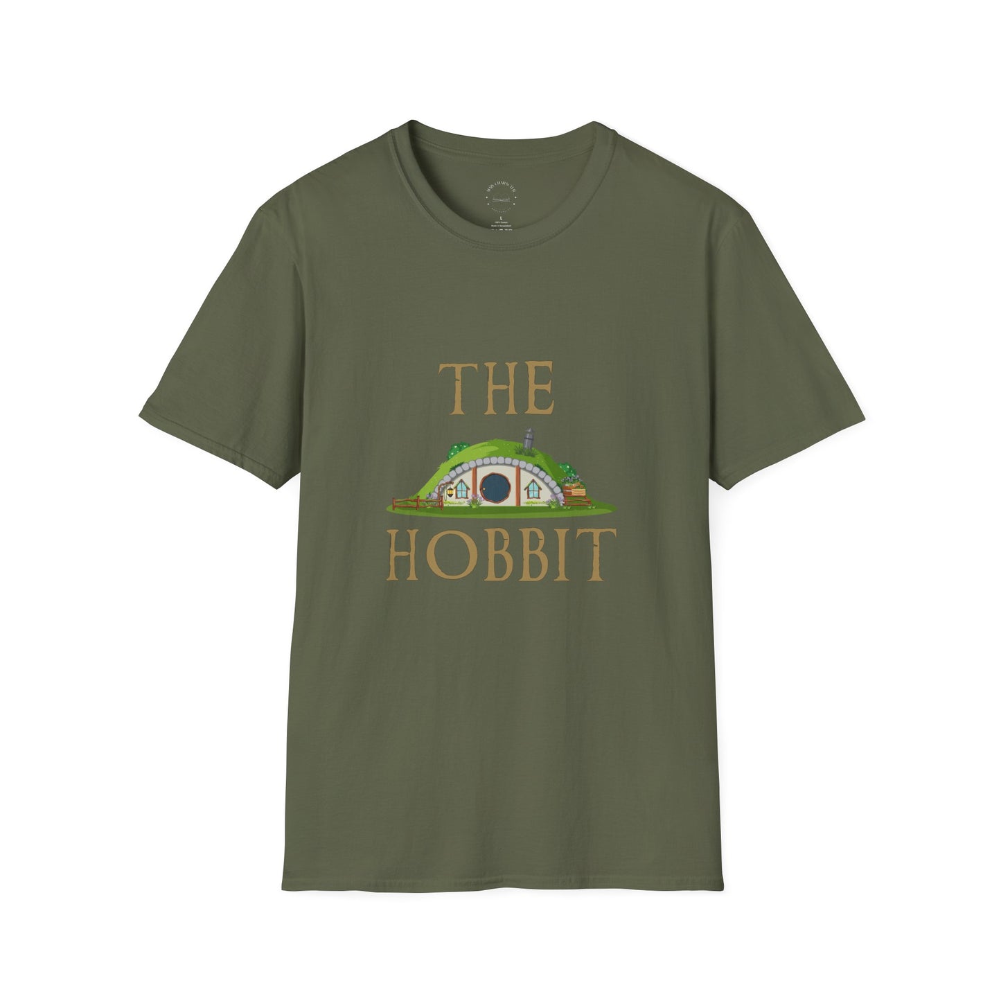 Hobbit-Inspired Unisex Softstyle T-Shirt, Literary Gift, Fictional Character Apparel, Novelty Tee, Casual Wear, Book Lover Shirt