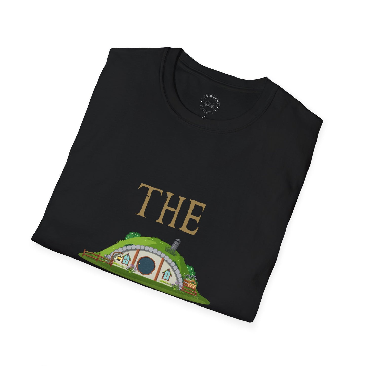 Hobbit-Inspired Unisex Softstyle T-Shirt, Literary Gift, Fictional Character Apparel, Novelty Tee, Casual Wear, Book Lover Shirt