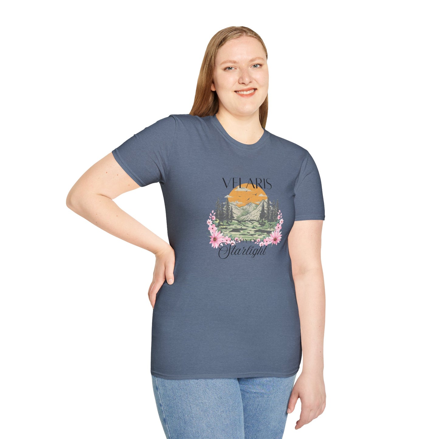 Velaris Inspired T-Shirt, Perfect for Everyday Wear, Gifts, ACOTAR Fans, Sarah J Maas Author Tee, Prythian, Casual Outfits