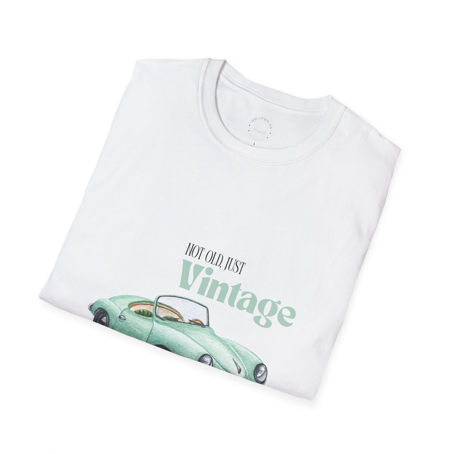 Vintage Car T-Shirt, Retro Style Tee, Gift for Car Lovers, Unisex Fashion Top, Casual Wear, Nostalgic Apparel