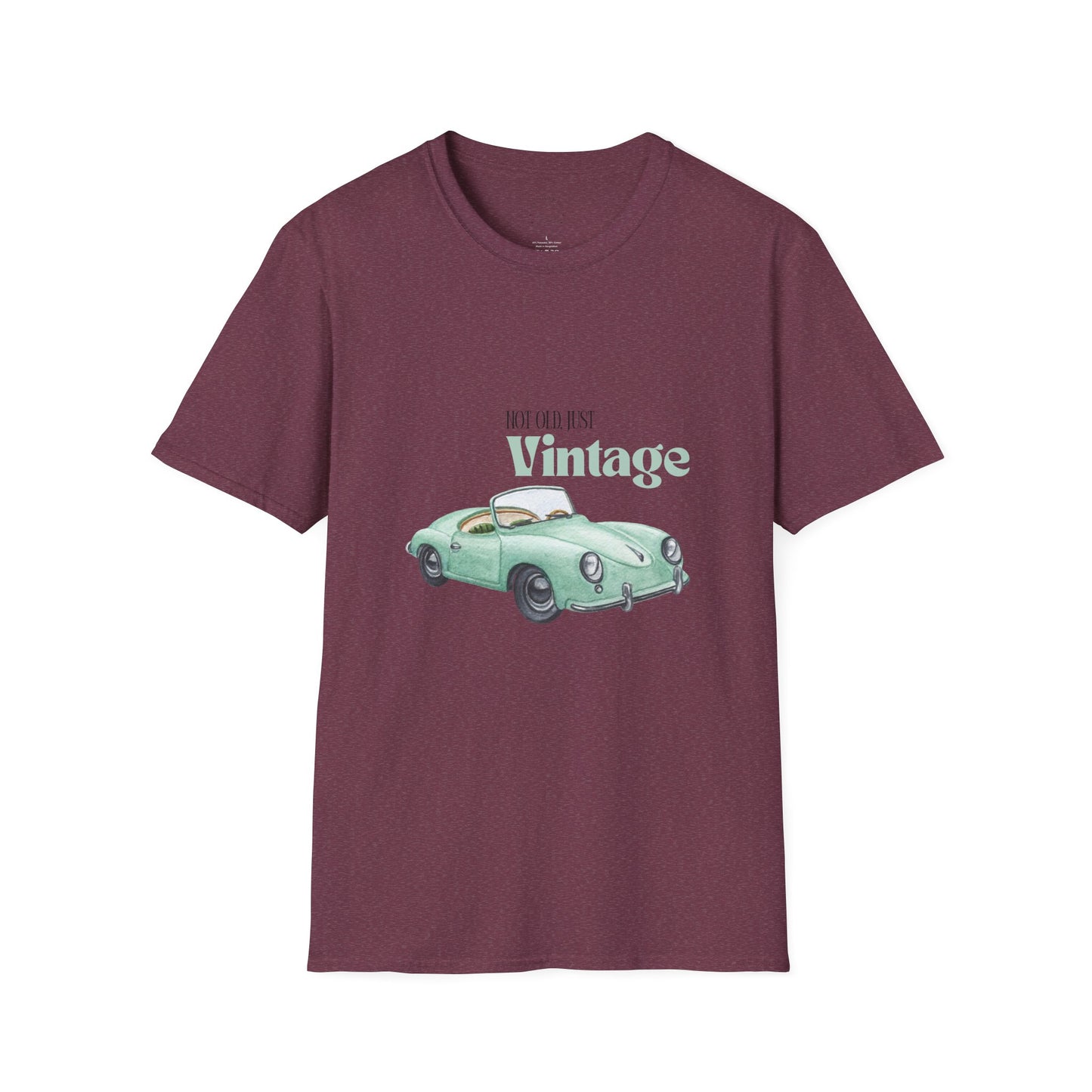 Vintage Car T-Shirt, Retro Style Tee, Gift for Car Lovers, Unisex Fashion Top, Casual Wear, Nostalgic Apparel