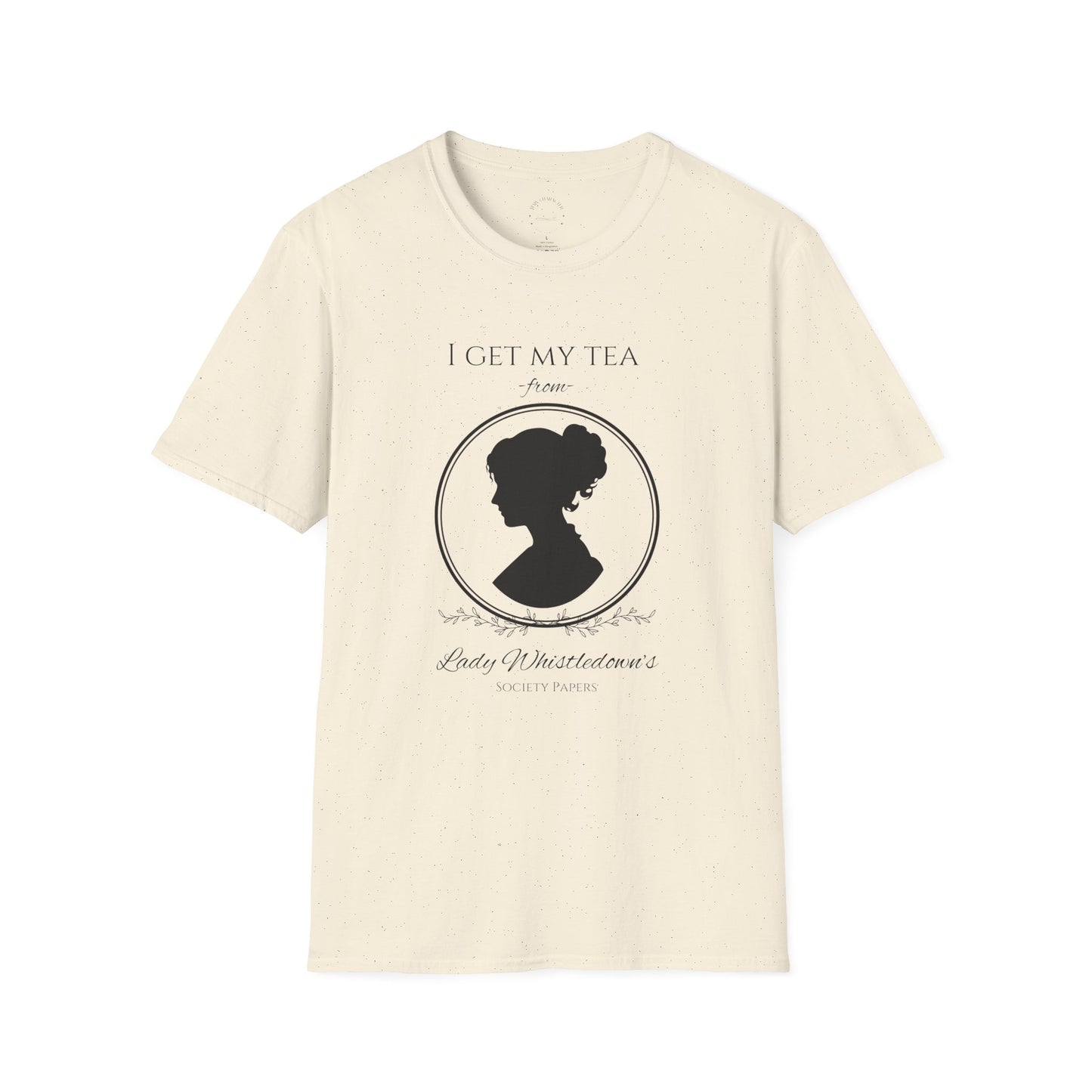 Bridgerton Inspired T-Shirt, Lady Whistledown, Tea Enthusiasts, Cute Casual Tee