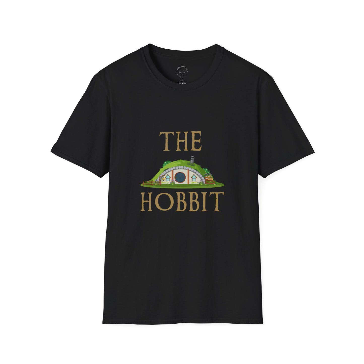 Hobbit-Inspired Unisex Softstyle T-Shirt, Literary Gift, Fictional Character Apparel, Novelty Tee, Casual Wear, Book Lover Shirt