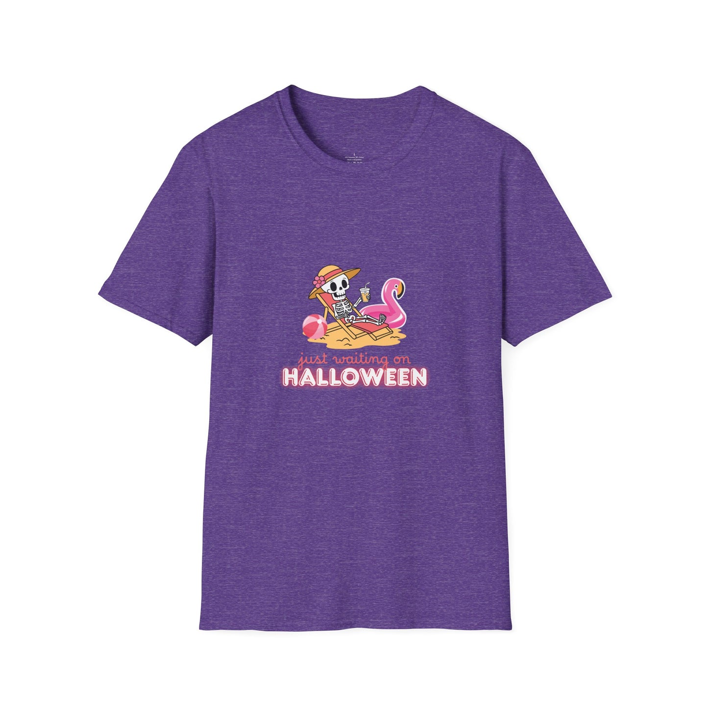 Summerween Skeleton T-Shirt, Fun Halloween Tee, Spooky Vibes Apparel