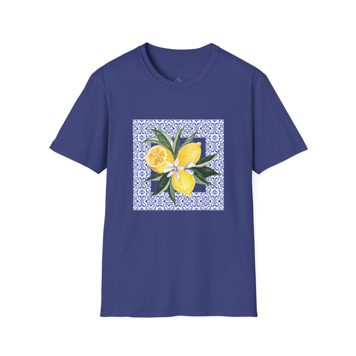 Amalfi Lemon Mosaic Tee | Summer Vibes | Perfect Gift for Friends, Casual Wear