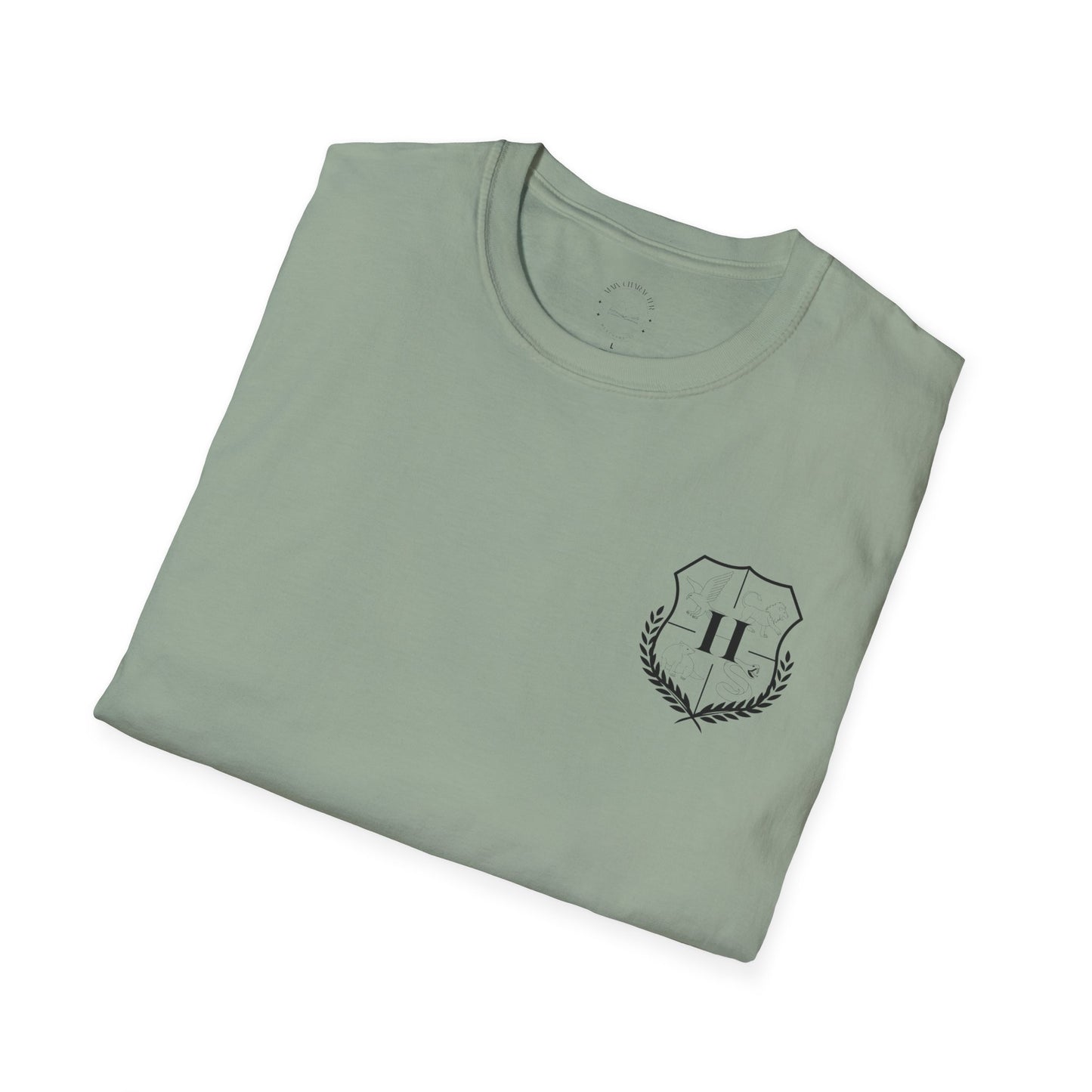 Hogwarts Unisex T-Shirt, Softstyle Tee for Casual Wear, Unique Graphic T-Shirt, Hogwarts Houses