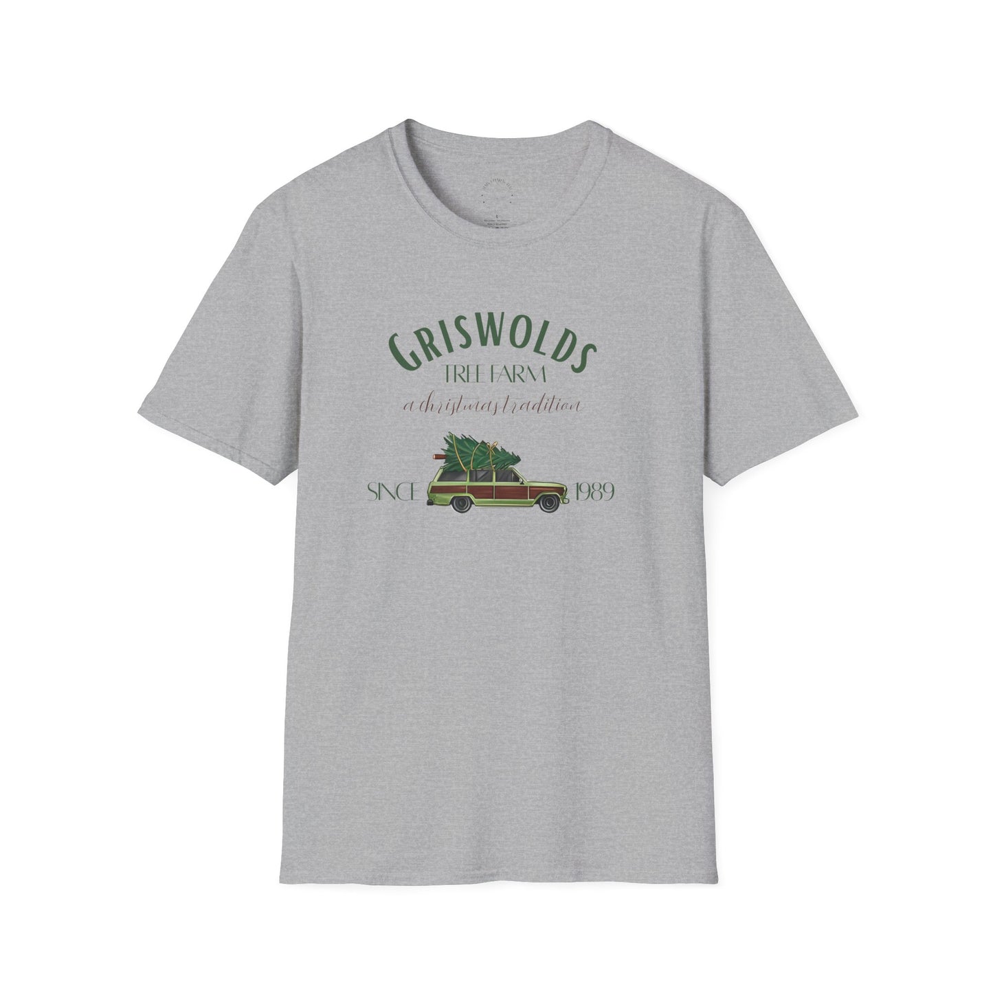 Griswolds Family Christmas T-Shirt — Vintage Station Wagon with Tree Holiday Tee