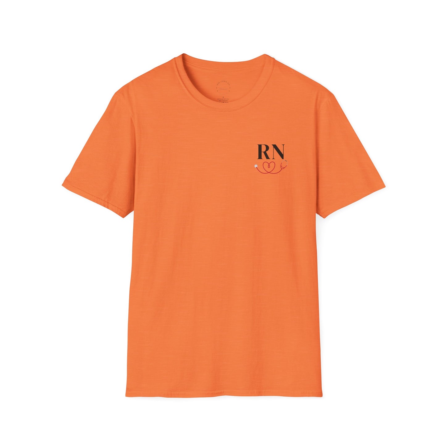 RN Saving Lives Unisex T-Shirt, RN Gift, Inspirational Tee, Gift for Healthcare Workers, Everyday Wear, Motivational Apparel