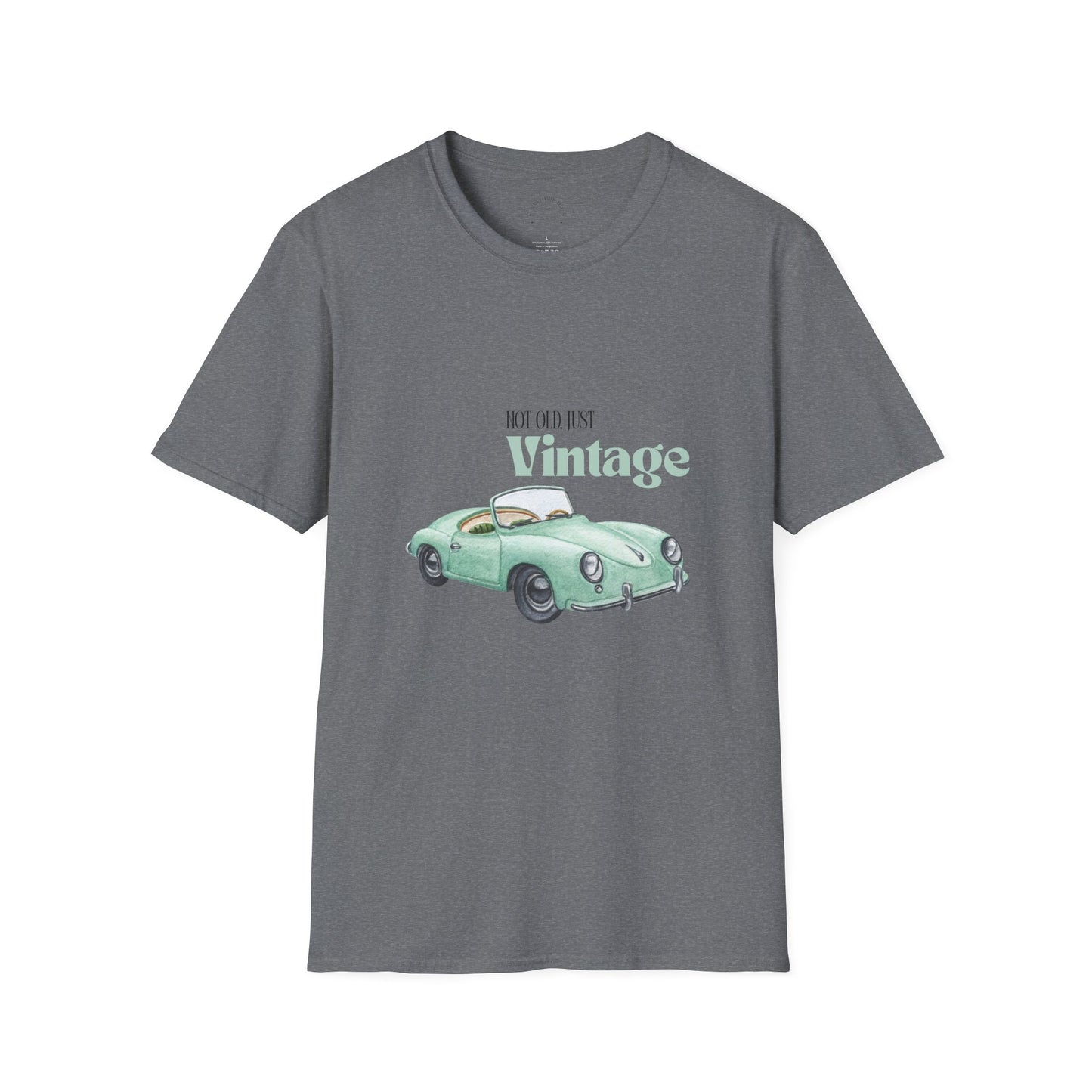 Vintage Car T-Shirt, Retro Style Tee, Gift for Car Lovers, Unisex Fashion Top, Casual Wear, Nostalgic Apparel