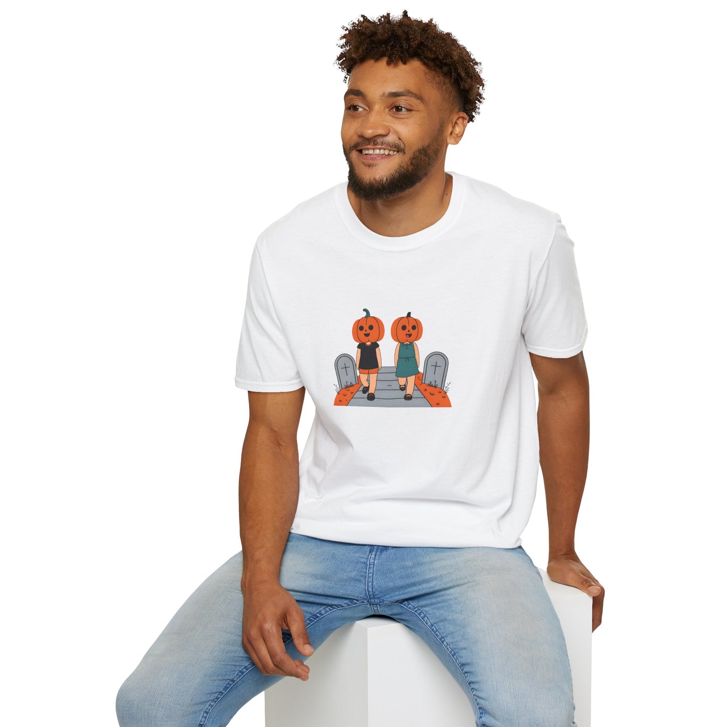 Pumpkin Head Halloween T-Shirt | Fall Style, Halloween Costume, Unisex Tee, Casual Wear, Spooky Vibes