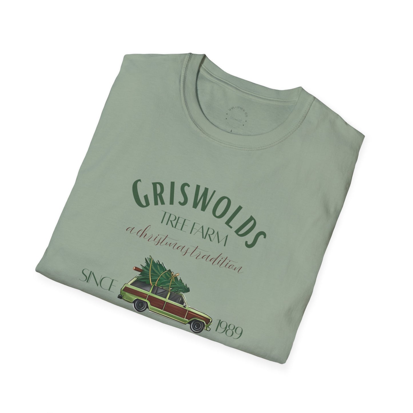 Griswolds Family Christmas T-Shirt — Vintage Station Wagon with Tree Holiday Tee