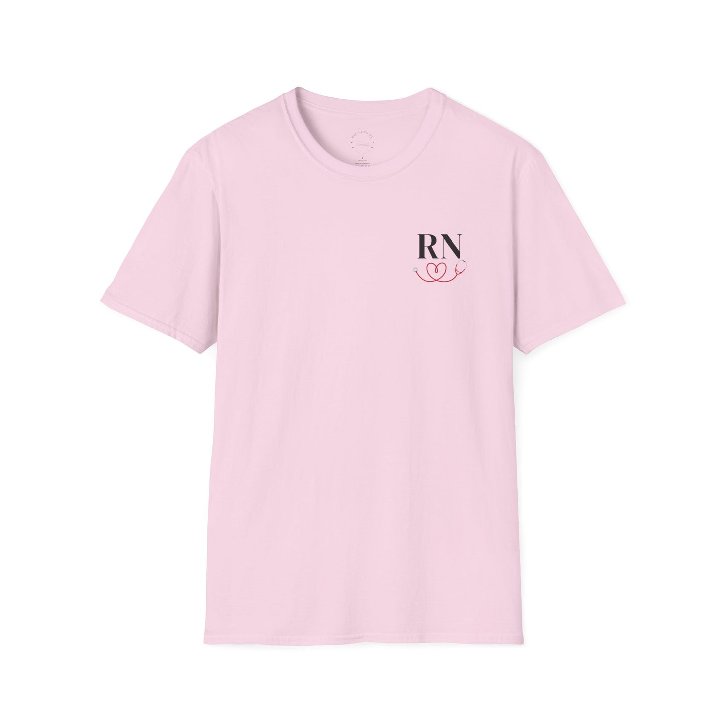 RN Saving Lives Unisex T-Shirt, RN Gift, Inspirational Tee, Gift for Healthcare Workers, Everyday Wear, Motivational Apparel