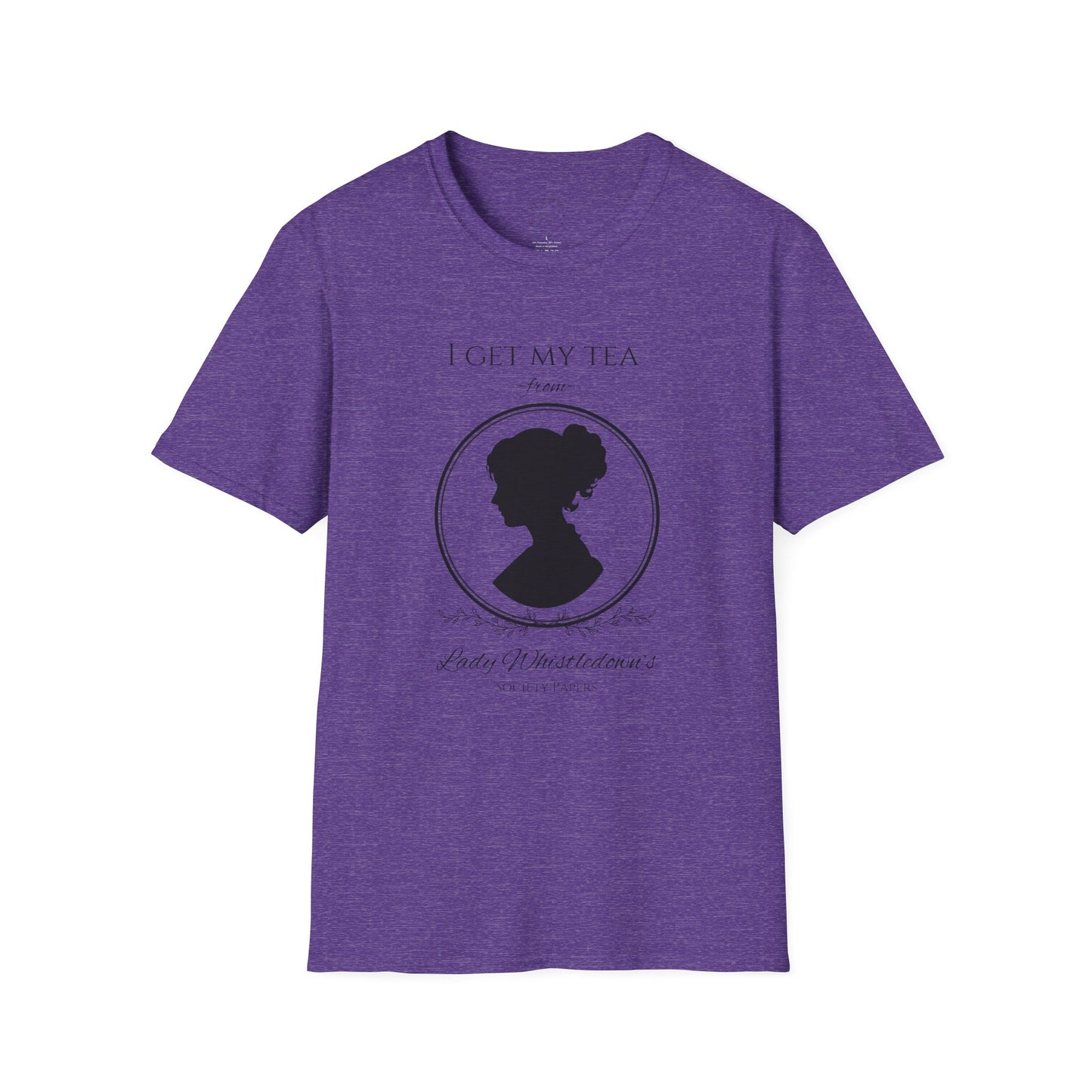 Bridgerton Inspired T-Shirt, Lady Whistledown, Tea Enthusiasts, Cute Casual Tee