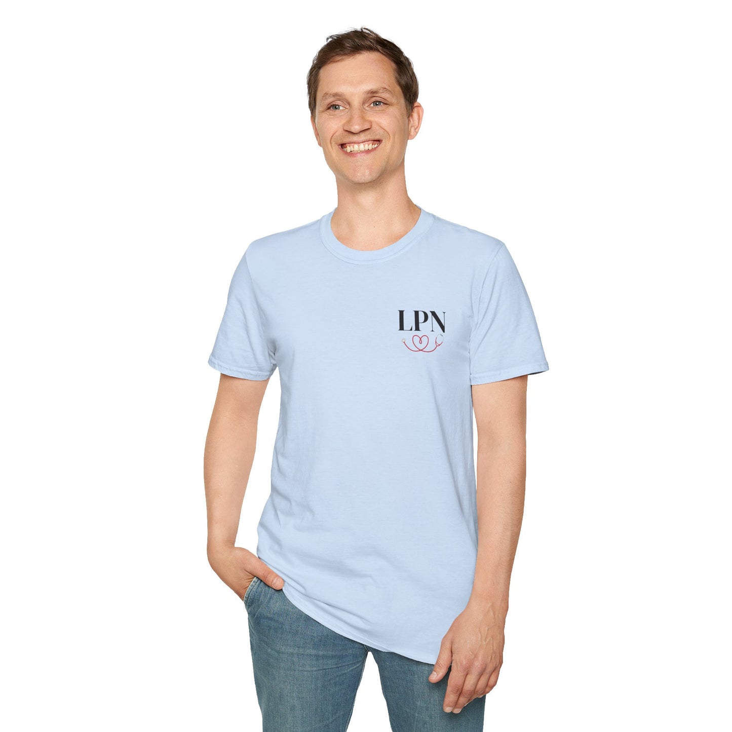 LPN Saving Lives Unisex T-Shirt, LPN Gift, Inspirational Tee, Gift for Healthcare Workers, Everyday Wear, Motivational Apparel