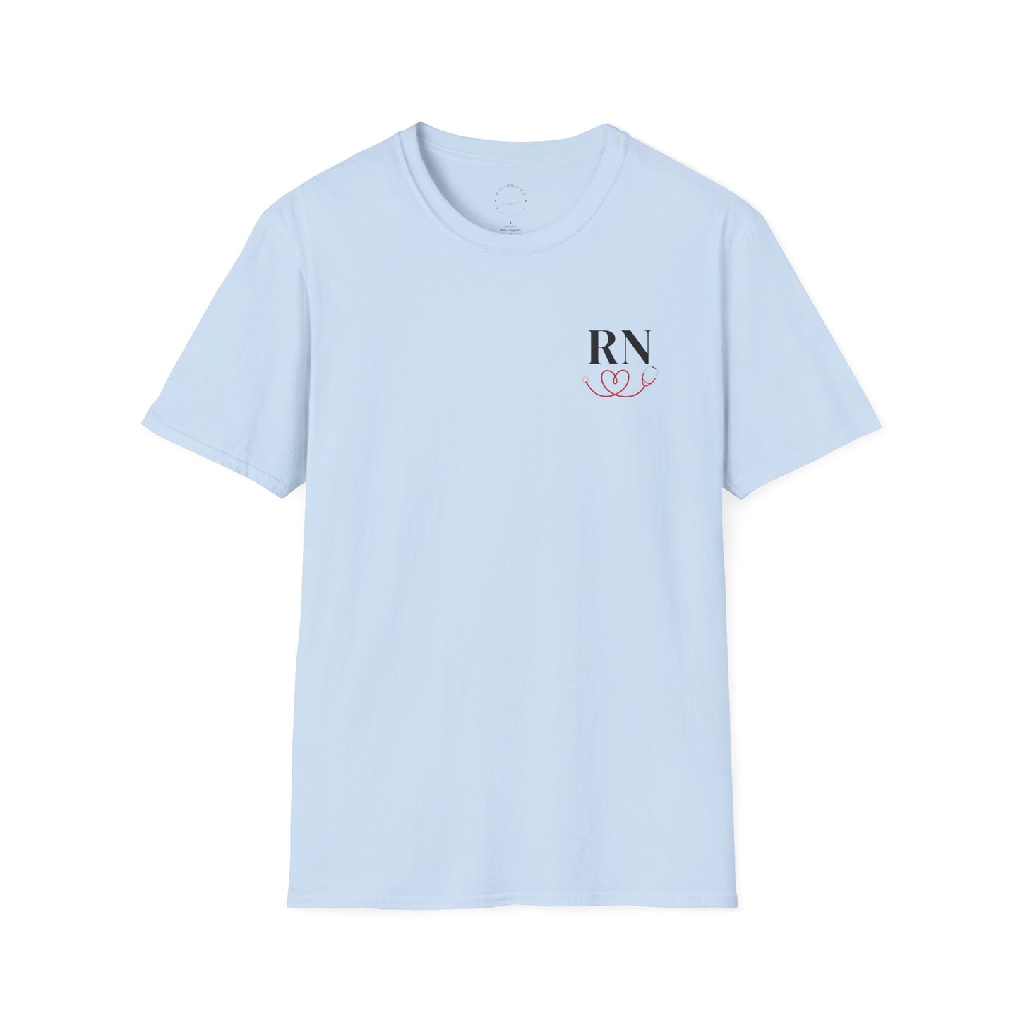 RN Saving Lives Unisex T-Shirt, RN Gift, Inspirational Tee, Gift for Healthcare Workers, Everyday Wear, Motivational Apparel
