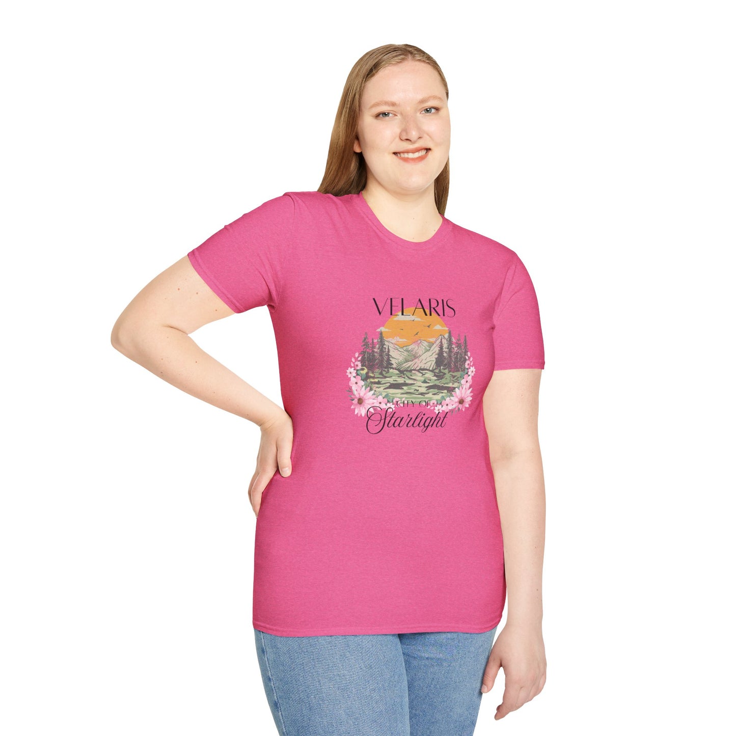 Velaris Inspired T-Shirt, Perfect for Everyday Wear, Gifts, ACOTAR Fans, Sarah J Maas Author Tee, Prythian, Casual Outfits