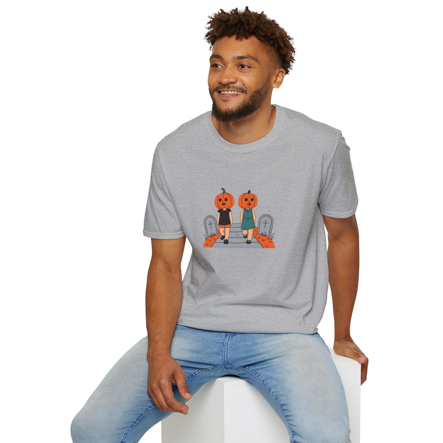 Pumpkin Head Halloween T-Shirt | Fall Style, Halloween Costume, Unisex Tee, Casual Wear, Spooky Vibes