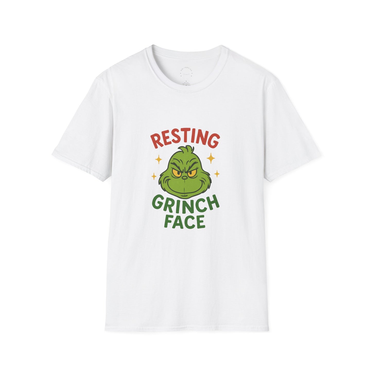 T-Shirt — Resting Grinch Face Holiday Shirt