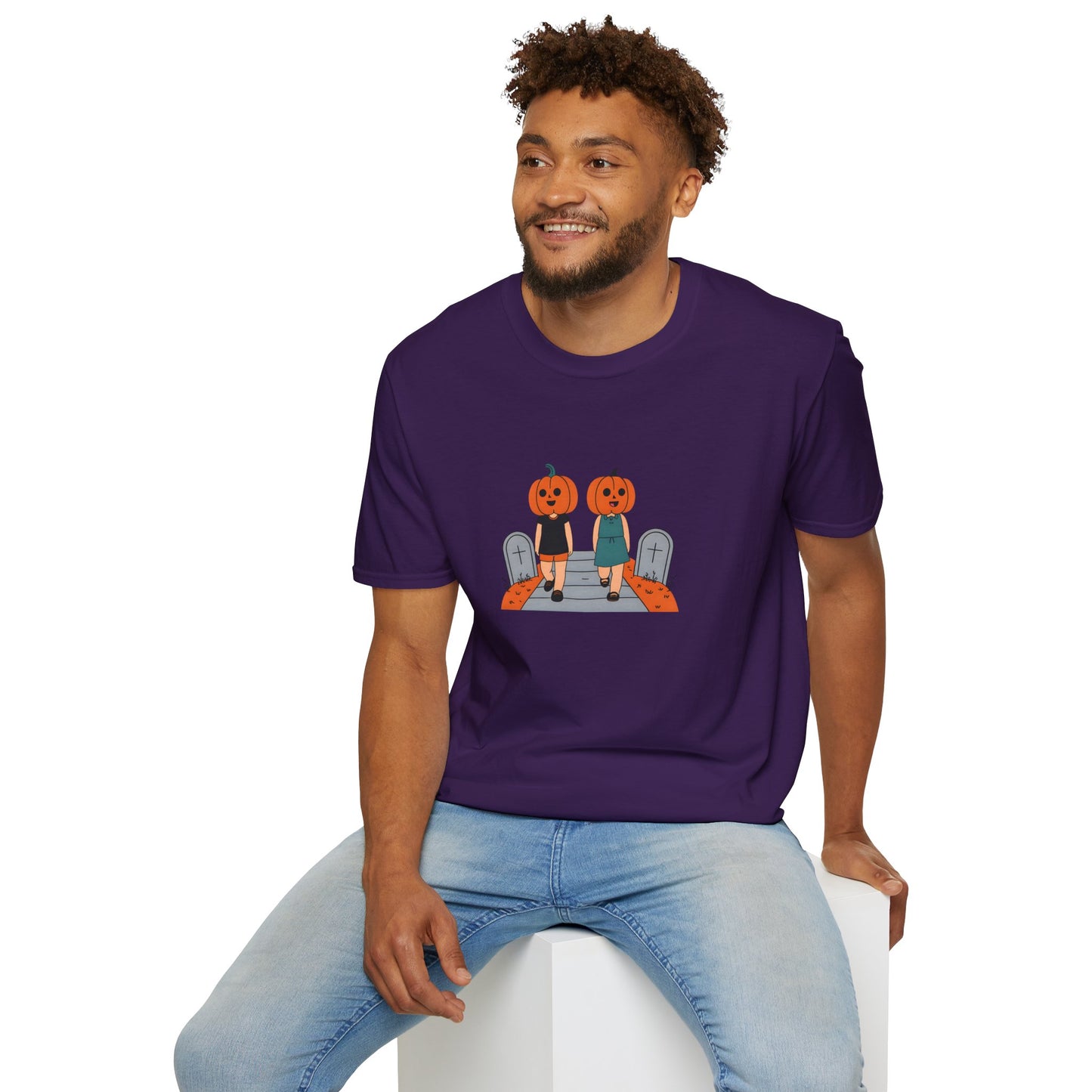 Pumpkin Head Halloween T-Shirt | Fall Style, Halloween Costume, Unisex Tee, Casual Wear, Spooky Vibes