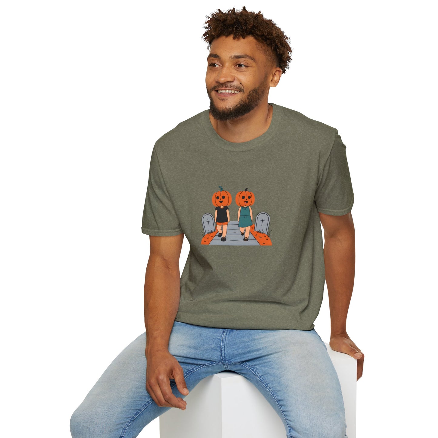 Pumpkin Head Halloween T-Shirt | Fall Style, Halloween Costume, Unisex Tee, Casual Wear, Spooky Vibes