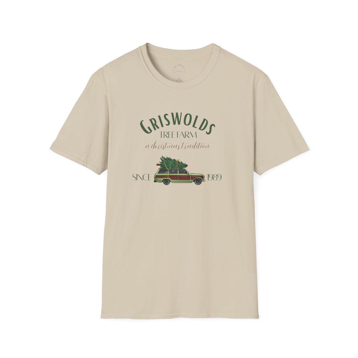 Griswolds Family Christmas T-Shirt — Vintage Station Wagon with Tree Holiday Tee